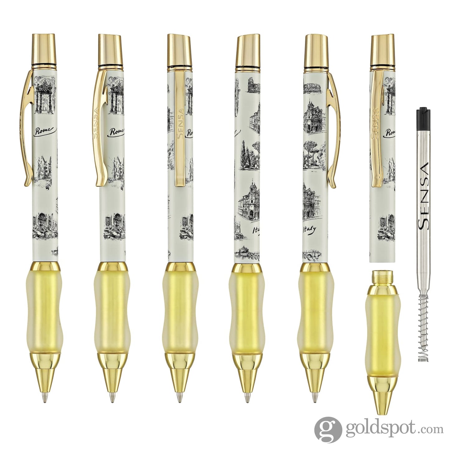 Sensa Ancient World Ballpoint Pen in Rome - Limited Edition Ballpoint Pens