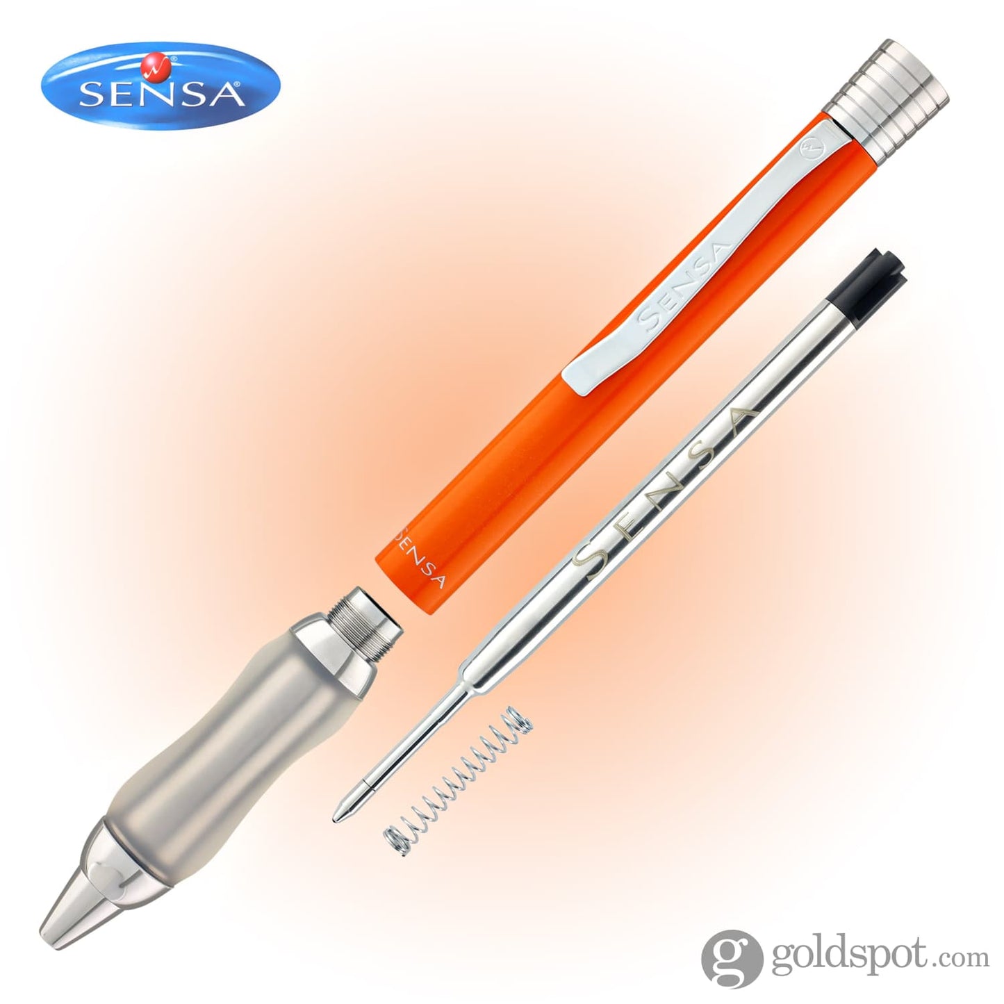 Sensa Ballpoint in Mango Orange Ballpoint Pens