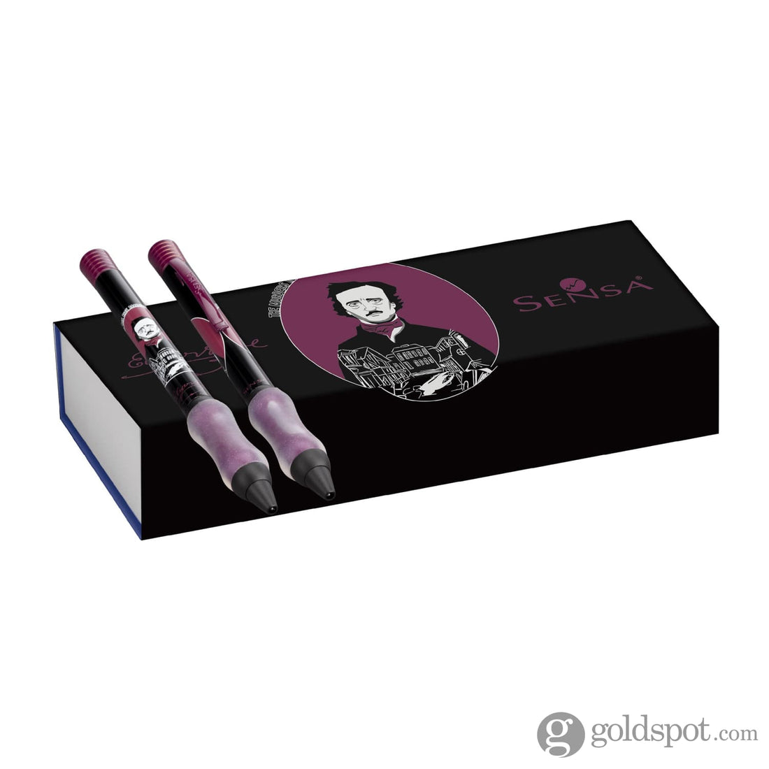 Sensa Ballpoint Pen in Edgar Allan Poe - Limited Edition - Goldspot Pens