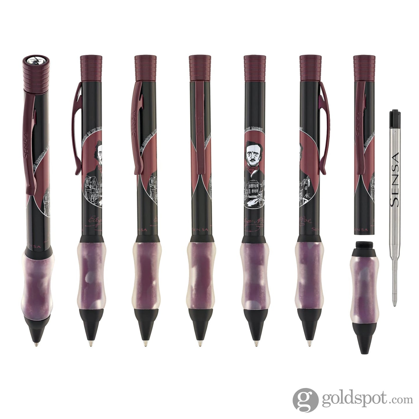 Sensa Ballpoint Pen in Edgar Allan Poe - Limited Edition Ballpoint Pens