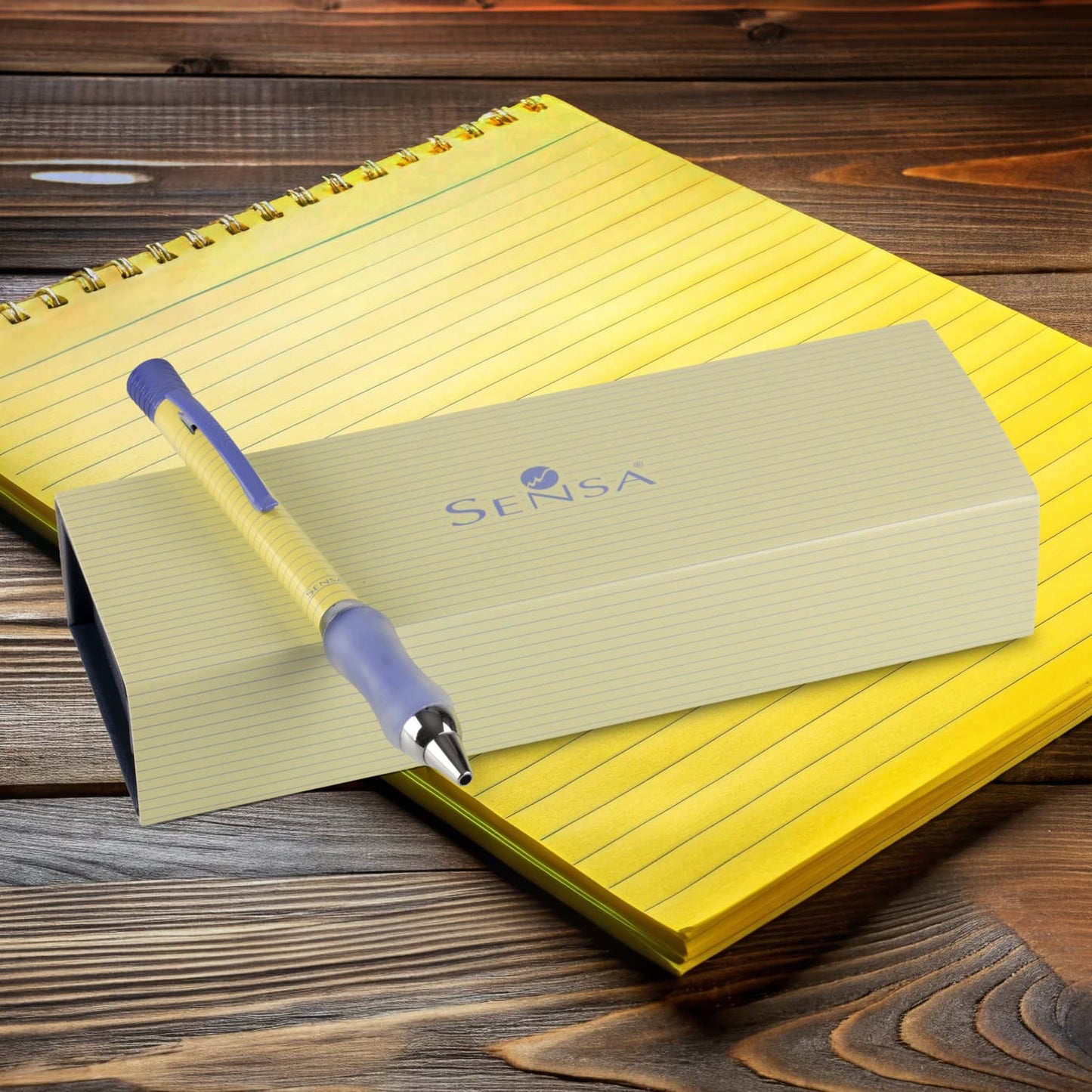 Sensa Ballpoint Pen in Yellow Pad - Limited Edition Ballpoint Pens