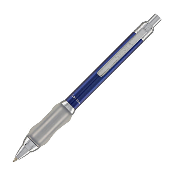 Sensa Click Lacquer Ballpoint Pen in Azure Blue Ballpoint Pens