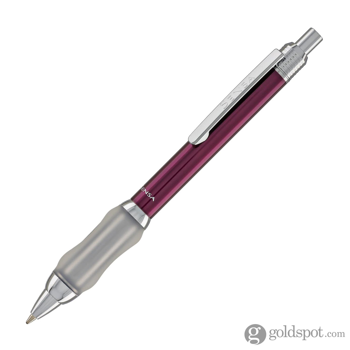 Sensa Click Lacquer Ballpoint Pen in Indigo Purple Ballpoint Pens