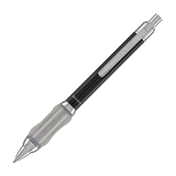 Sensa Click Lacquer Ballpoint Pen in Sable Black Ballpoint Pens