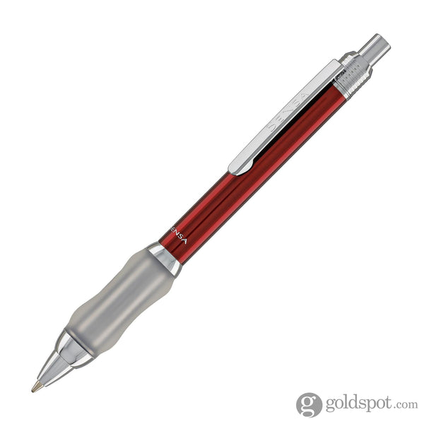 Sensa Click Lacquer Ballpoint Pen in Scarlet Burgundy Ballpoint Pens