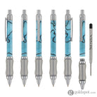 Sensa Click Plasmuloid Ballpoint Pen in Cyan Blue Pearl Ballpoint Pens