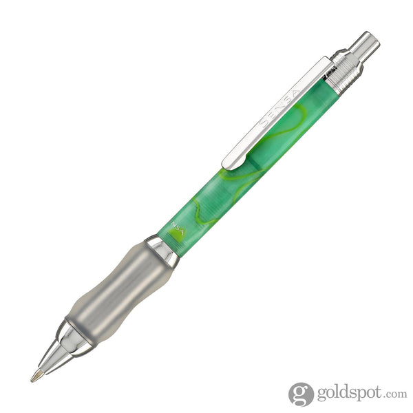 Sensa Click Plasmuloid Ballpoint Pen in Green Lagoon Pearl Ballpoint Pens