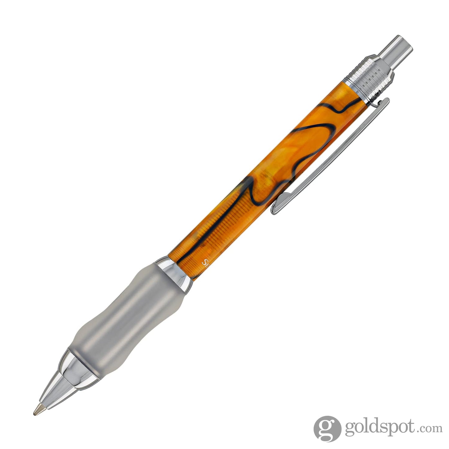 Sensa Click Plasmuloid Ballpoint Pen in Lava Orange Pearl Ballpoint Pens