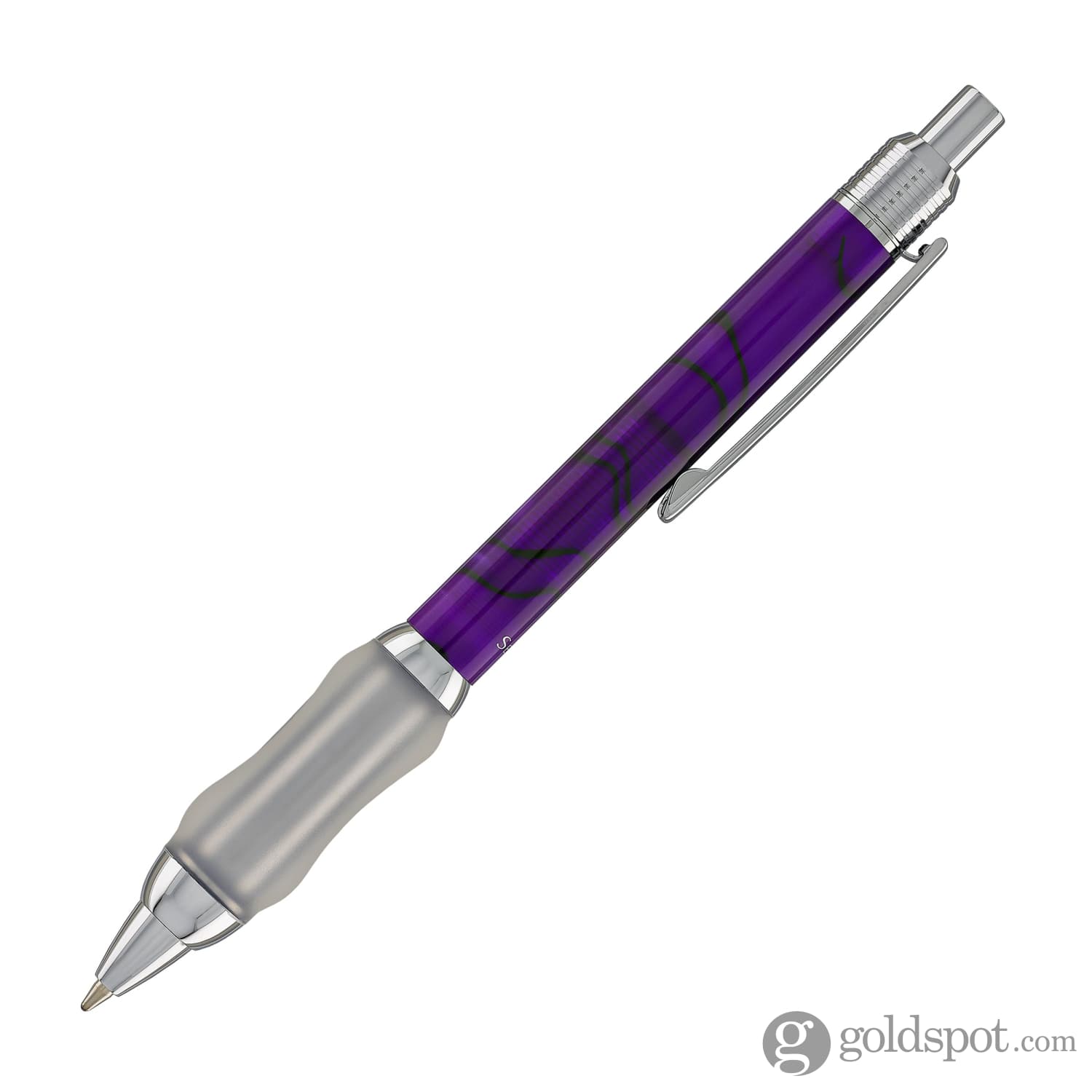 Sensa Click Plasmuloid Ballpoint Pen in Purple Amethyst Pearl