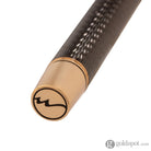 Sensa Herringbone Jewels Ballpoint Pen in Black Diamond Pens