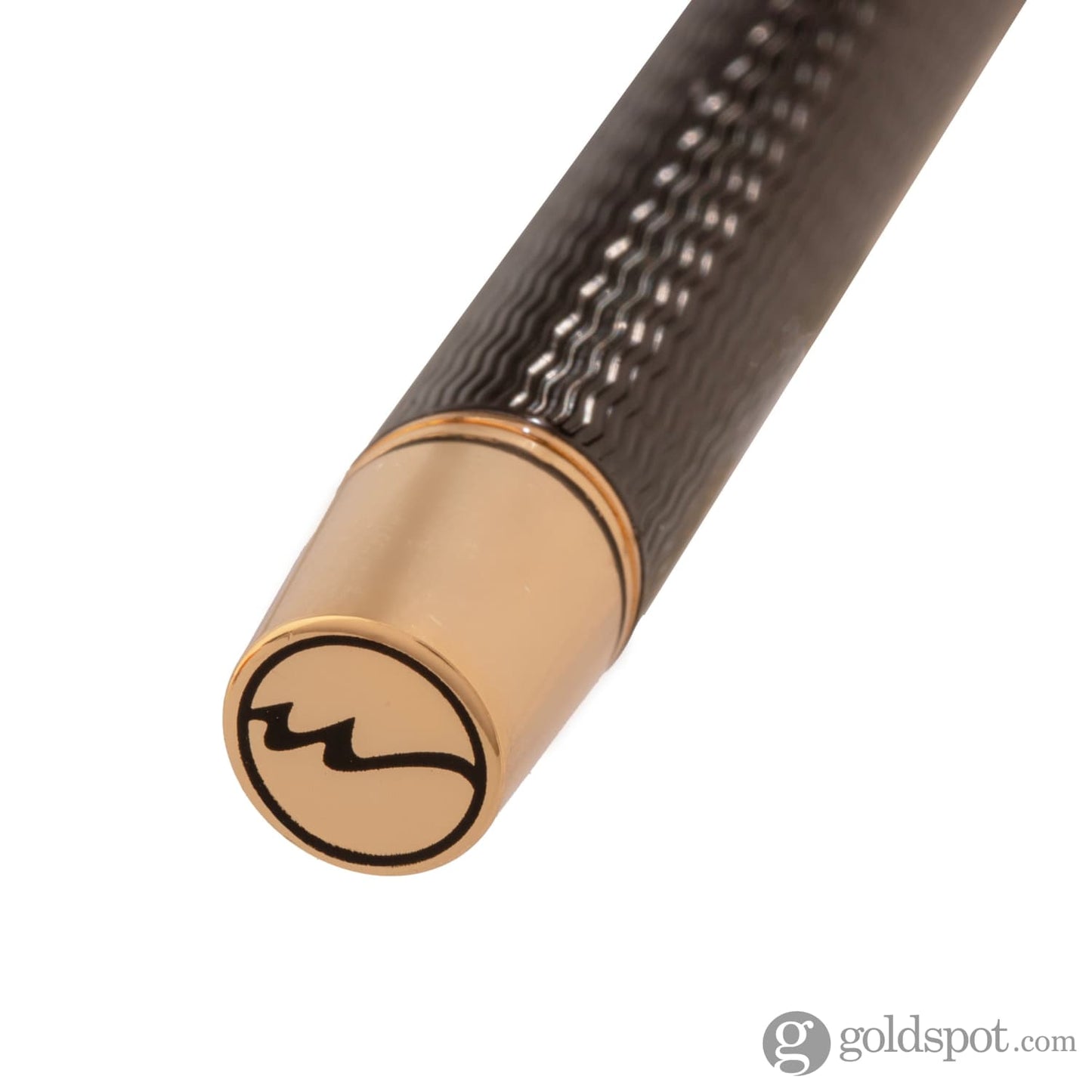 Sensa Herringbone Jewels Ballpoint Pen in Black Diamond Pens