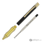 Sensa Herringbone Jewels Ballpoint Pen in Black Diamond Pens