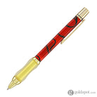Sensa Metro Gold Ballpoint Pen in Black Cherry Burgundy Ballpoint Pens
