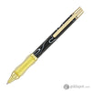Sensa Metro Gold Ballpoint Pen in Piano Black Swirl Ballpoint Pens