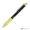 Sensa Metro Gold Ballpoint Pen in Piano Black Swirl Ballpoint Pens