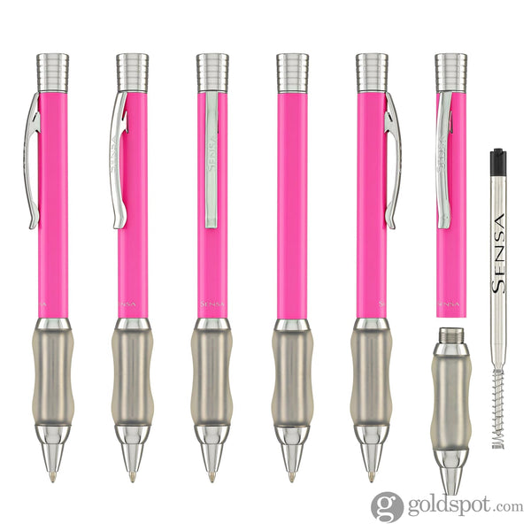 Sensa Modern Classic Ballpoint Pen in Bubblegum Pink Ballpoint Pens