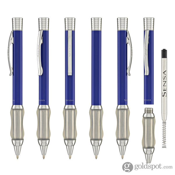 Sensa Modern Classic Ballpoint Pen in Cerulean Blue Ballpoint Pens