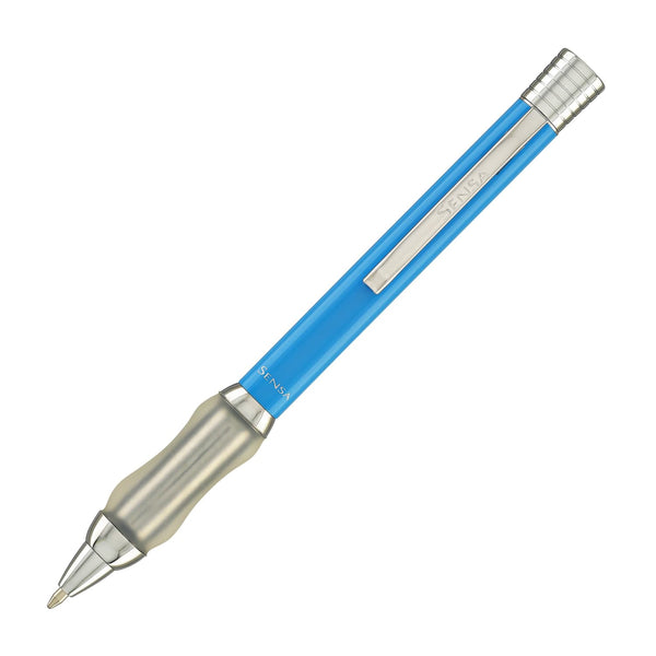 Sensa Modern Classic Ballpoint Pen in Highlighter Blue Ballpoint Pens