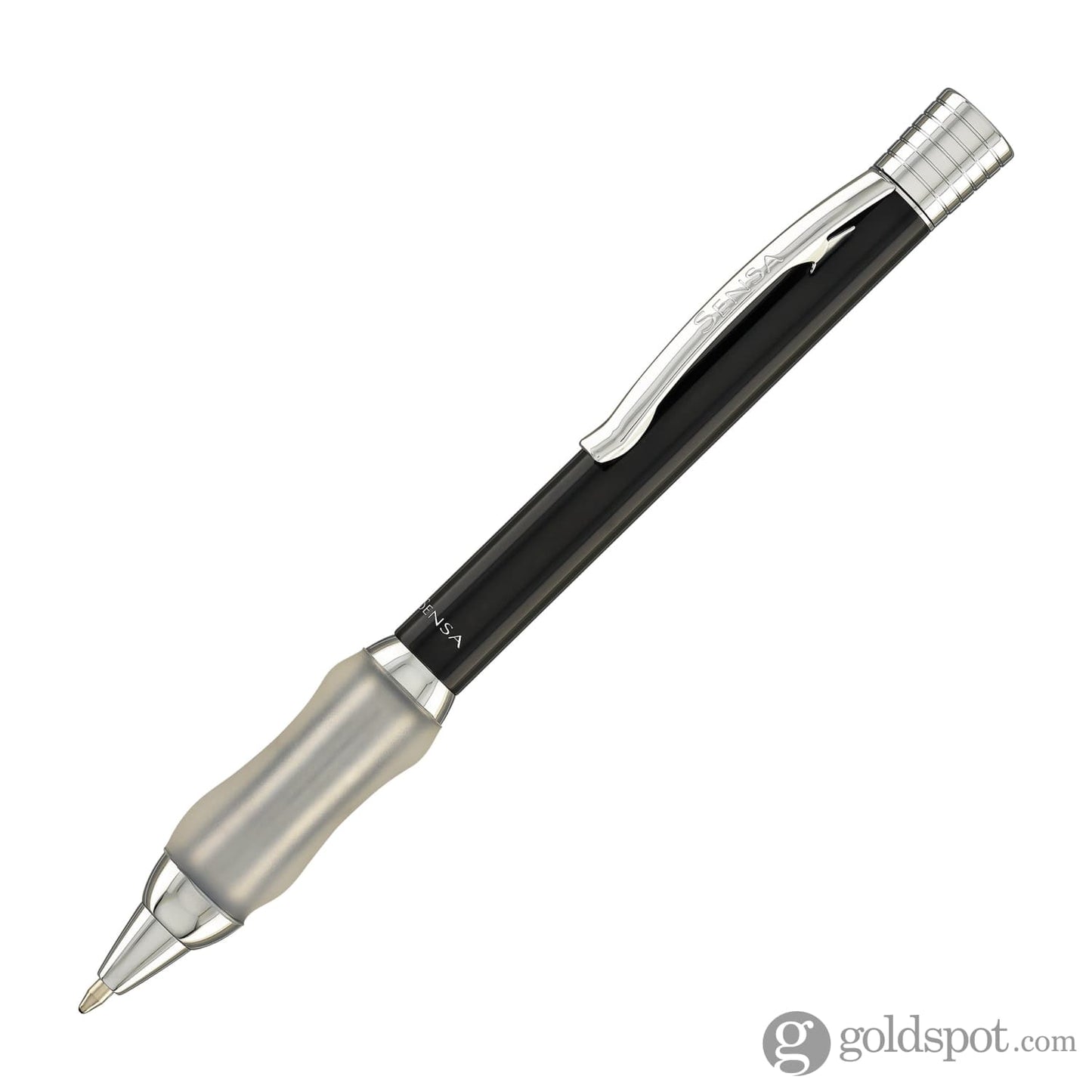 Sensa Modern Classic Ballpoint Pen in Licorice Black Ballpoint Pens