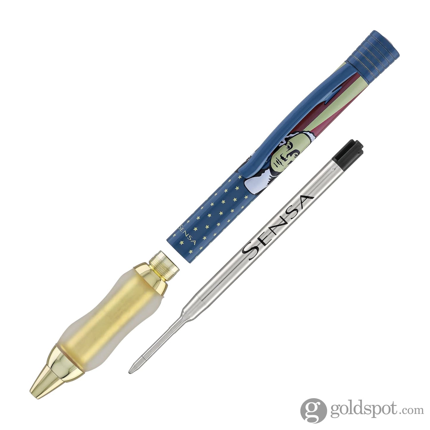 Sensa Presidents Ballpoint Pen in Washington & Lincoln - Limited Edition Ballpoint Pens