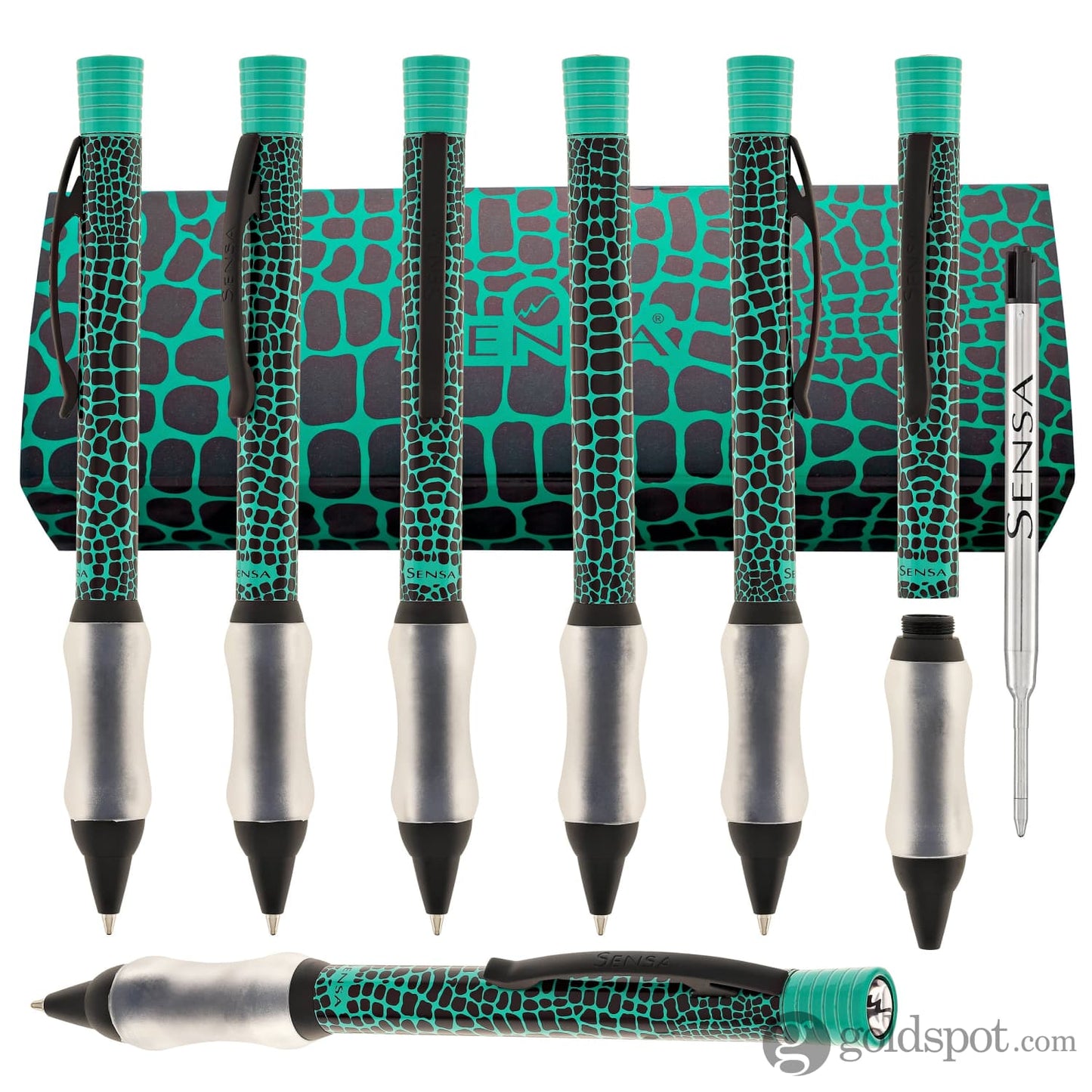 Sensa Safari Ballpoint Pen in Alligator Ballpoint Pens