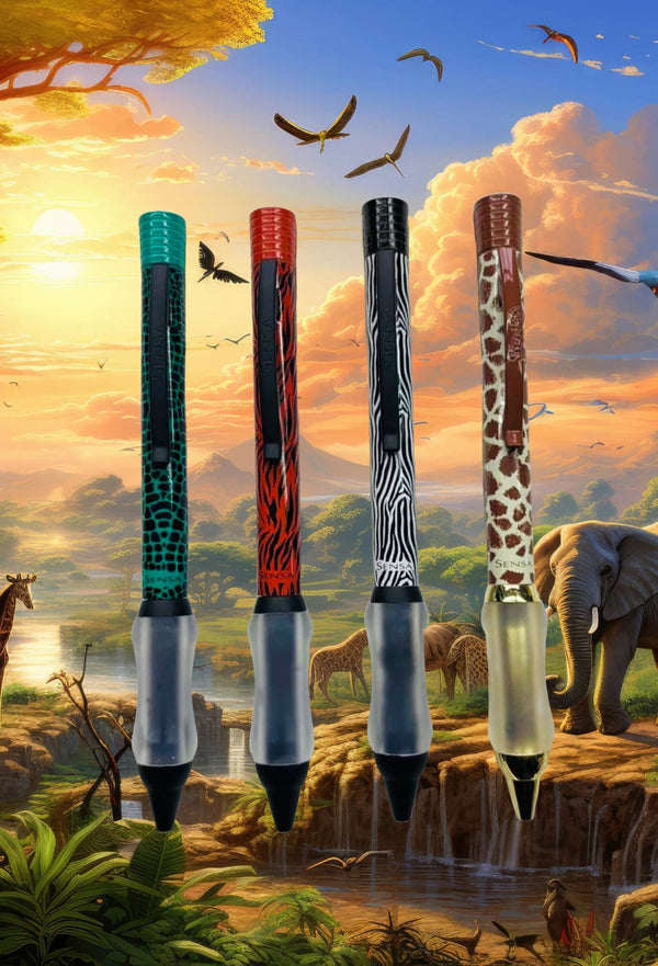 Sensa Safari Ballpoint Pen in Giraffe Ballpoint Pens