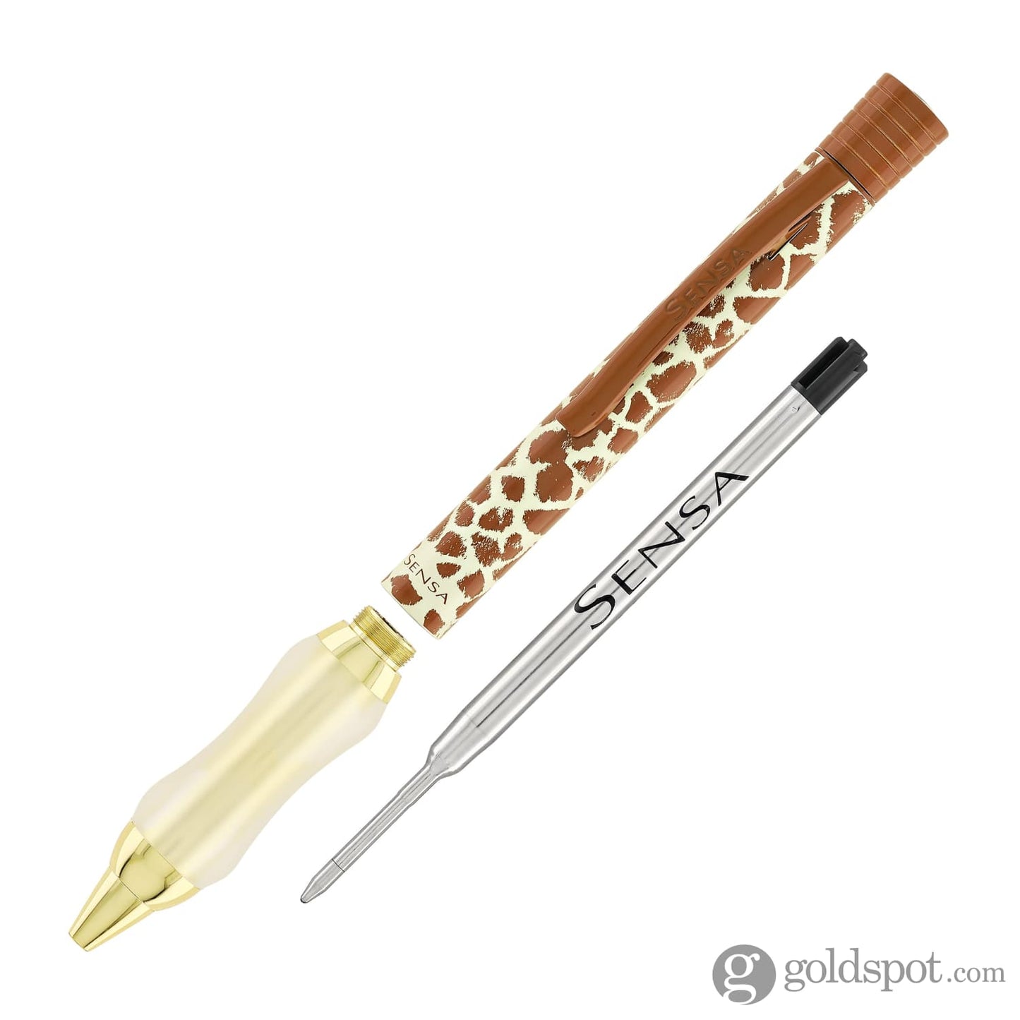 Sensa Safari Ballpoint Pen in Giraffe Ballpoint Pens