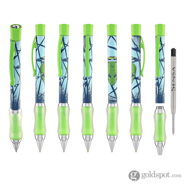 Sensa Space Ballpoint Pen in Alien - Limited Edition Ballpoint Pens