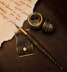 Sepia Accessories Infinite Stars Brass Seljuk Calligraphy Set Accessories