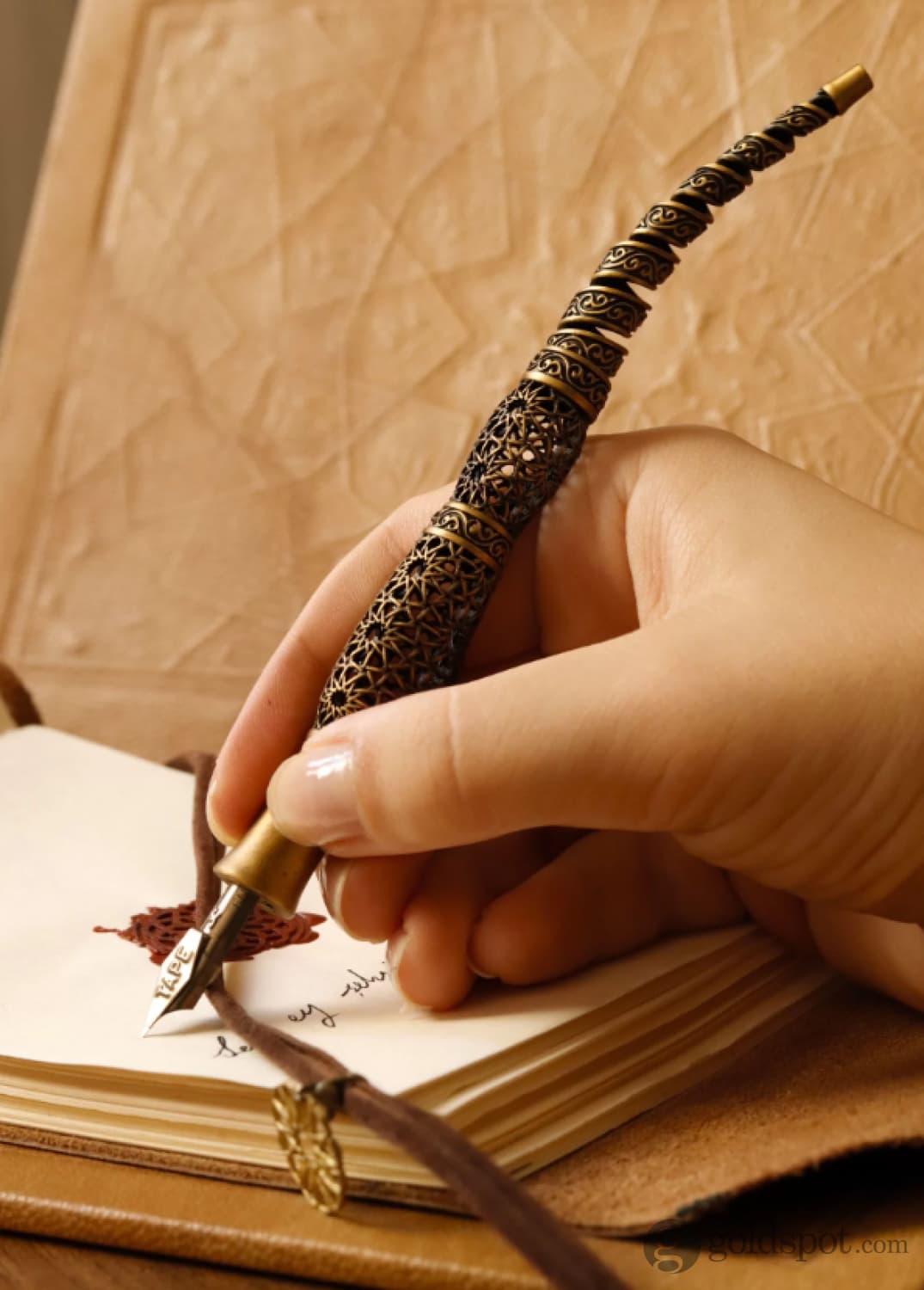 Sepia Accessories Infinite Stars Brass Seljuk Dip Pen