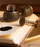 Sepia Accessories Infinite Stars Brass Seljuk Ink Bottle Accessories
