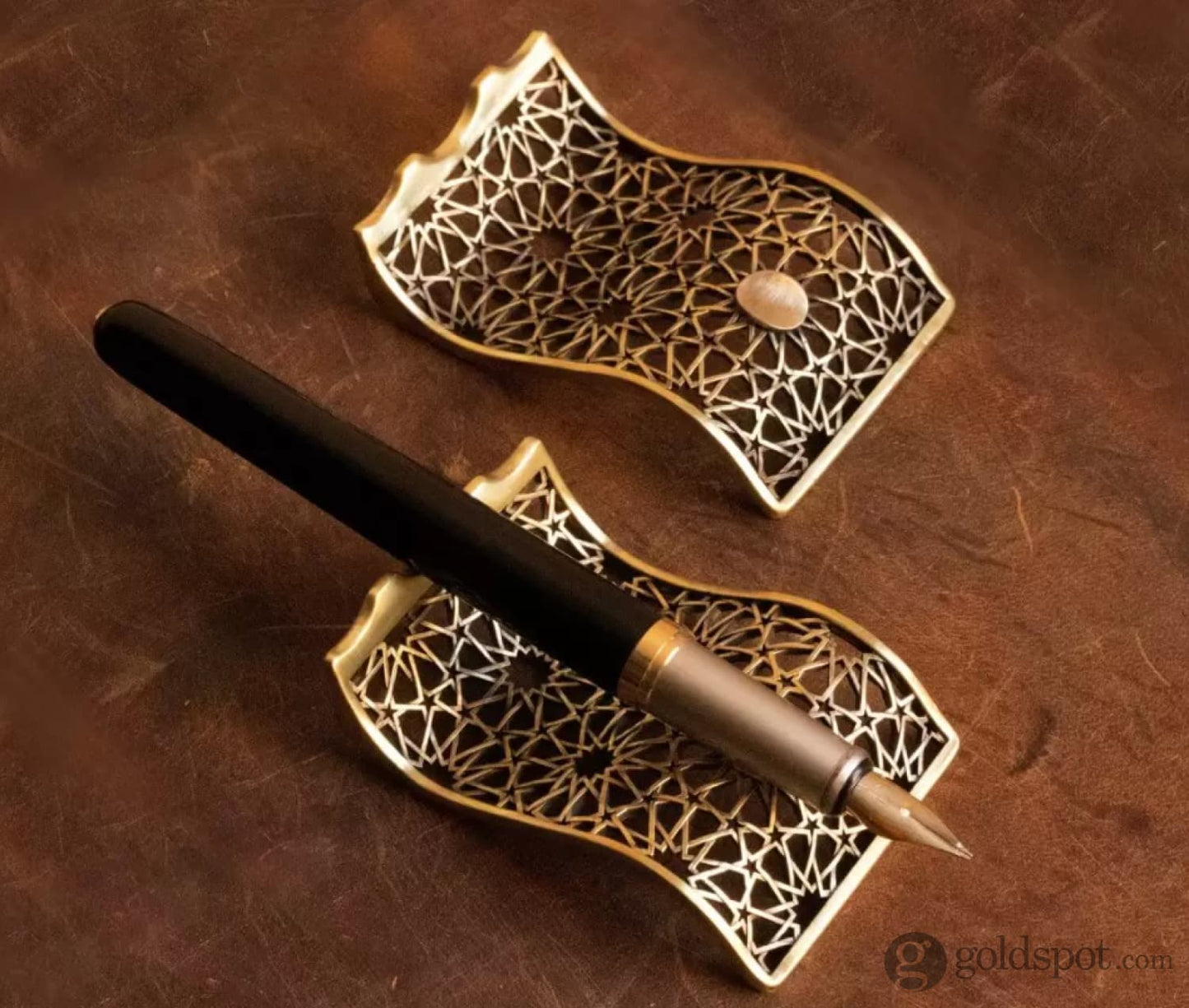 Sepia Accessories Infinite Stars Brass Seljuk Pen Rest Accessories