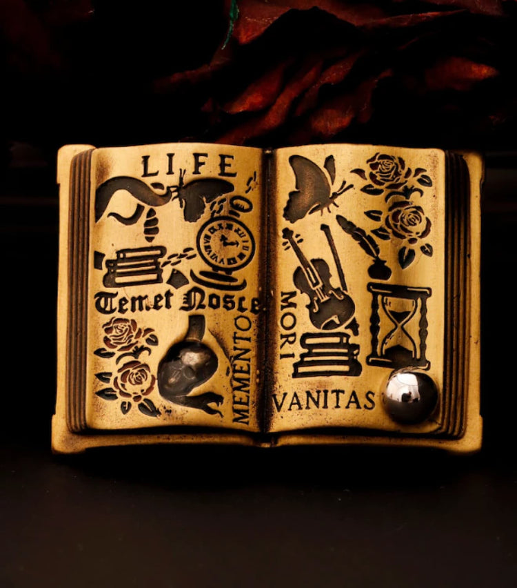 Sepia Accessories Vanitas Brass Pen Rest Accessories