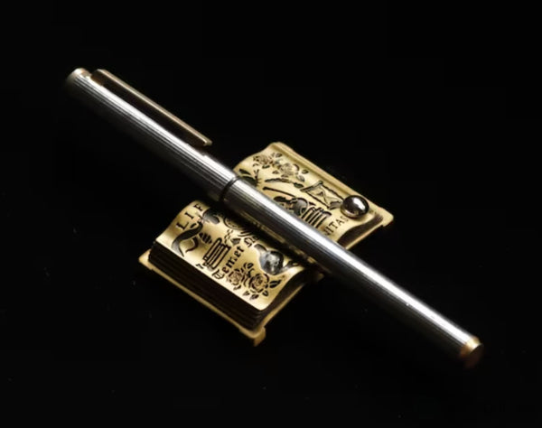 Sepia Accessories Vanitas Brass Pen Rest Accessories