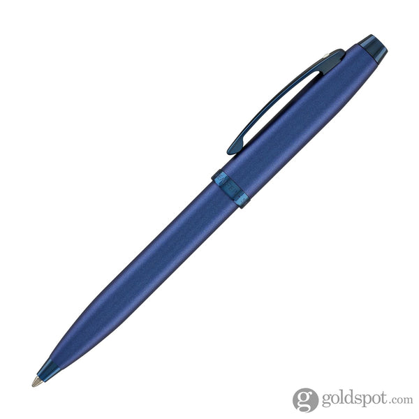 Sheaffer 100 Ballpoint Pen in Satin Blue Ballpoint Pens