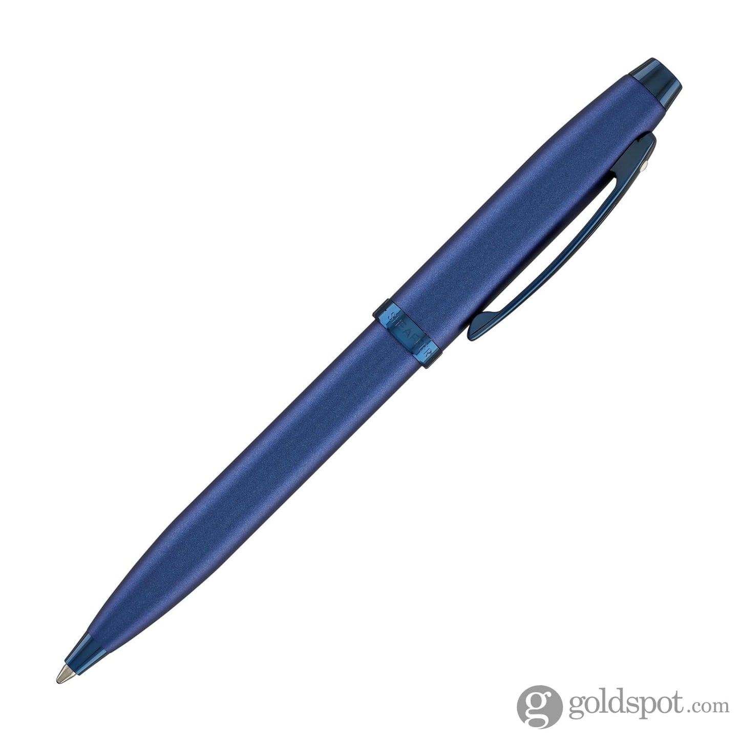 Sheaffer 100 Ballpoint Pen in Satin Blue Ballpoint Pens