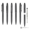 Sheaffer 100 Ballpoint Pen in Shiny Dark Grey Gunmetal with PVD Trim Ballpoint Pens