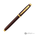 Sheaffer 100 Fountain Pen in Coffee Brown with PVD Gold Trim Fountain Pen