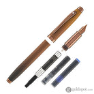 Sheaffer 100 Fountain Pen in Coffee Edition with PVD Rose Gold Trim Fountain Pen