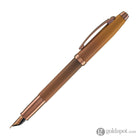 Sheaffer 100 Fountain Pen in Coffee Edition with PVD Rose Gold Trim Fountain Pen