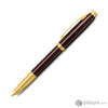 Sheaffer 100 Fountain Pen in Glossy Coffee Brown with Gold Trim Fountain Pen