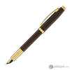 Sheaffer 100 Fountain Pen in Glossy Coffee Brown with Gold Trim Fountain Pen