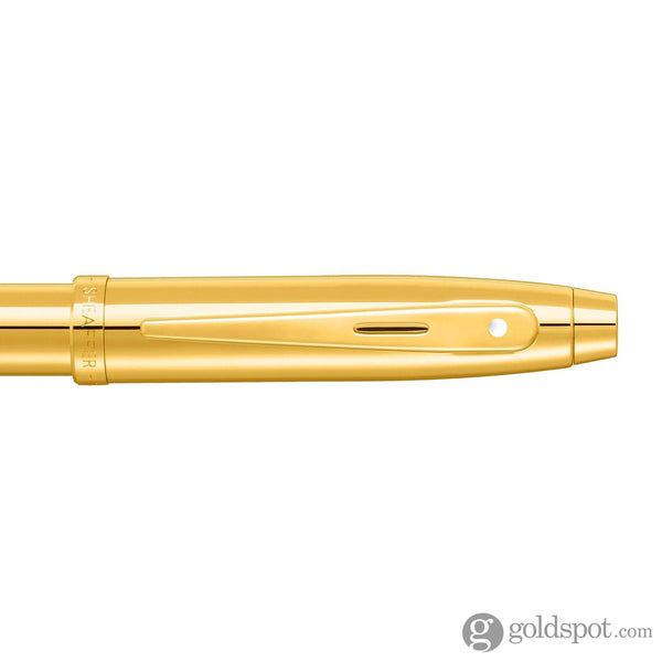 Sheaffer 100 Fountain Pen in PVD Gold Fountain Pen