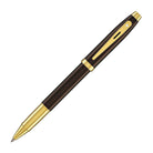 Sheaffer 100 Rollerball Pen in Coffee Brown with PVD Gold Trim Rollerball Pen