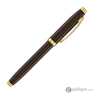 Sheaffer 100 Rollerball Pen in Coffee Brown with PVD Gold Trim Rollerball Pen