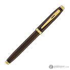 Sheaffer 100 Rollerball Pen in Coffee Brown with PVD Gold Trim Rollerball Pen