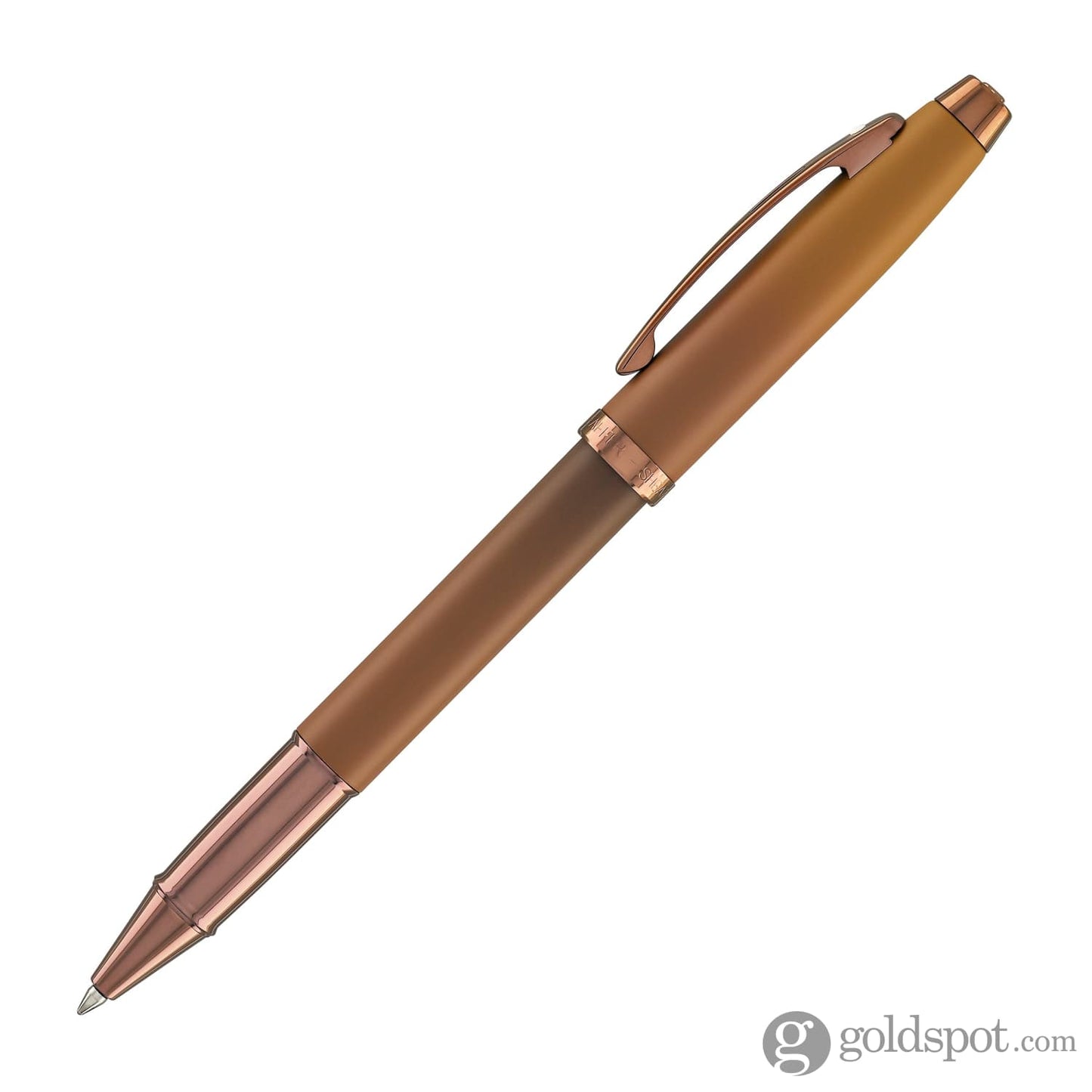 Sheaffer 100 Rollerball Pen in Coffee Edition with PVD Rose Gold Trim Rollerball Pen