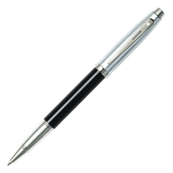 Sheaffer 100 Rollerball Pen in Glossy Black with Brushed Chrome Rollerball Pen