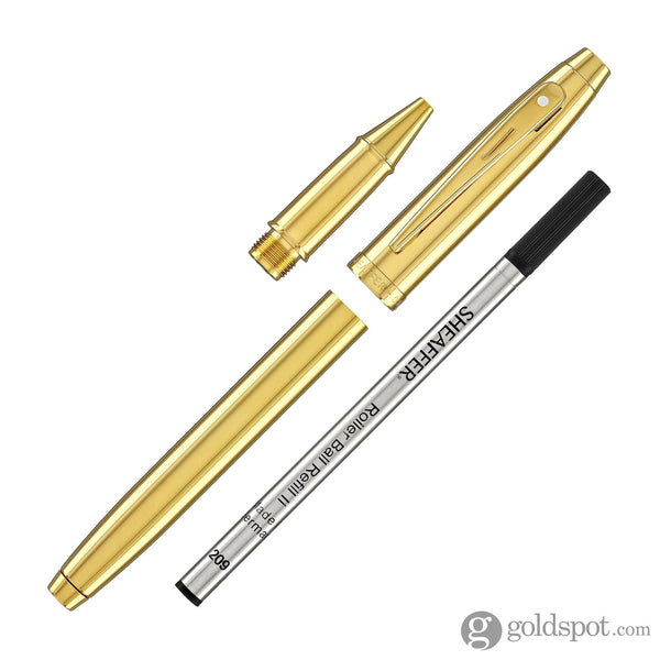 Sheaffer 100 Rollerball Pen in PVD Gold Rollerball Pen