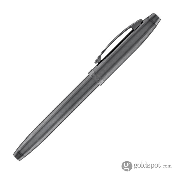 Sheaffer 100 Rollerball Pen in Shiny Dark Grey Gunmetal with PVD Trim Rollerball Pen